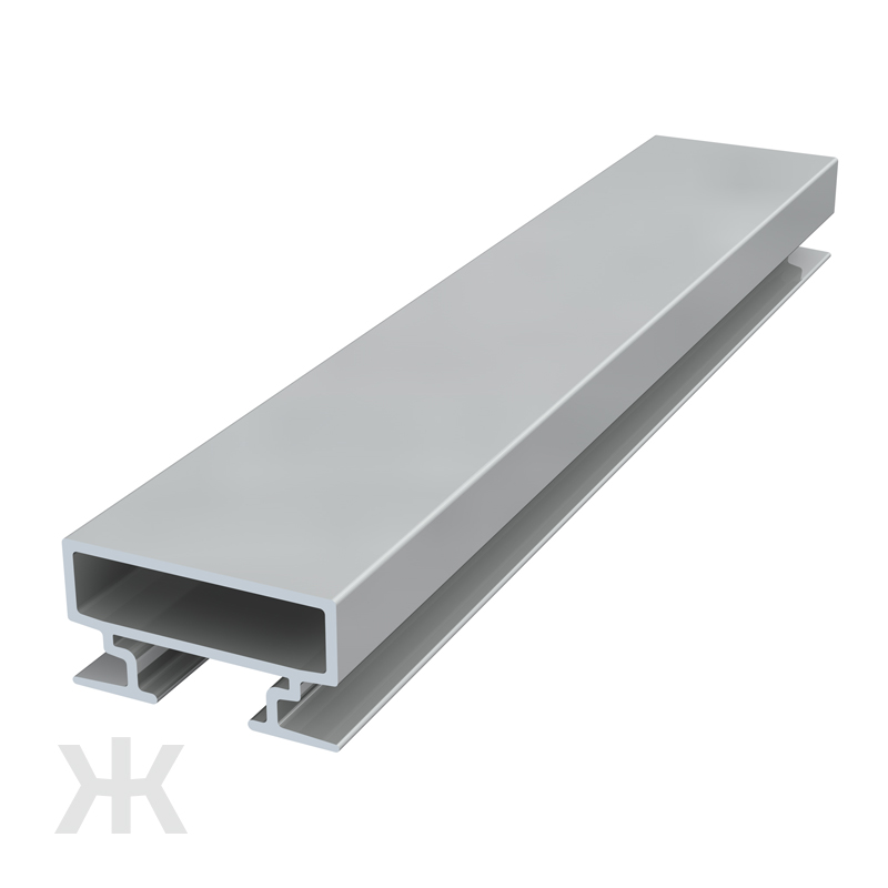 Skinne 15 mm x 300 cm - Anodised